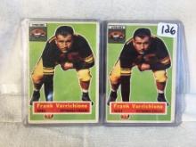 Lot of 2 Collector Topps Frank Varrichione Vintage Trading Cards