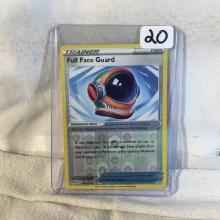 Collector 2021 Modern Pokemon TCG Trainer Full Face Guard  Trading Game Card 148/203