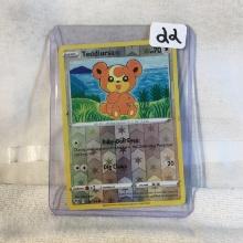 Collector 2020 Modern Pokemon TCG Basic Teddiursa Hp70 Pokemon Trading Game Card 138/189