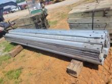 13' GUARDRAIL SECTIONS (35 PIECES MAKING 455FT)