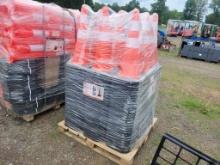 2024 UNUSED AGT AGT-75TC TRAFFIC CONES, HEIGHT 28" -QYT250PCS *SELLS ABSOLU