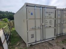 2024 BEIGE 20'X8' SHIPPING CONTAINER S:TGSV2311384