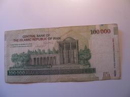 Foreign Currency: Iran (After Revolution) 100,000 Rials