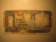 Foreign Currency: 1991 Soomaaliya 50 Shilings (Crisp)