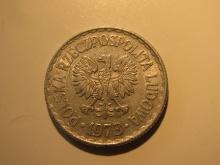Foreign Coins: 1973 Poland 1 Zl