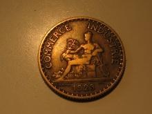 Foreign Coins: 1923 France 1 Franc