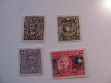 4 China Unused  Stamp(s)