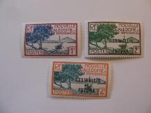 3 New Caledonia Unused  Stamp(s)