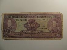 Foreign Currency: Venezuela 10 Bolivares