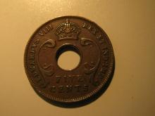 Foreign Coins: 1936 East Africa 5 Cents