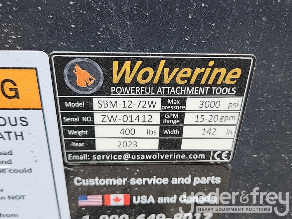 Unused Wolverine SBM-12-72W