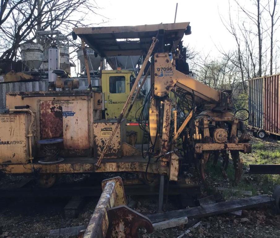 1996 HARSCO/JACKSON 2400 TRACK TAMPER, 4,843 Hours,  RAN WHEN PARKED SOME T