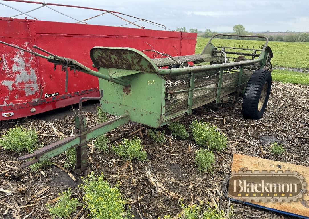 JOHN DEERE, MANURE SPREADER,  PULL TYPE