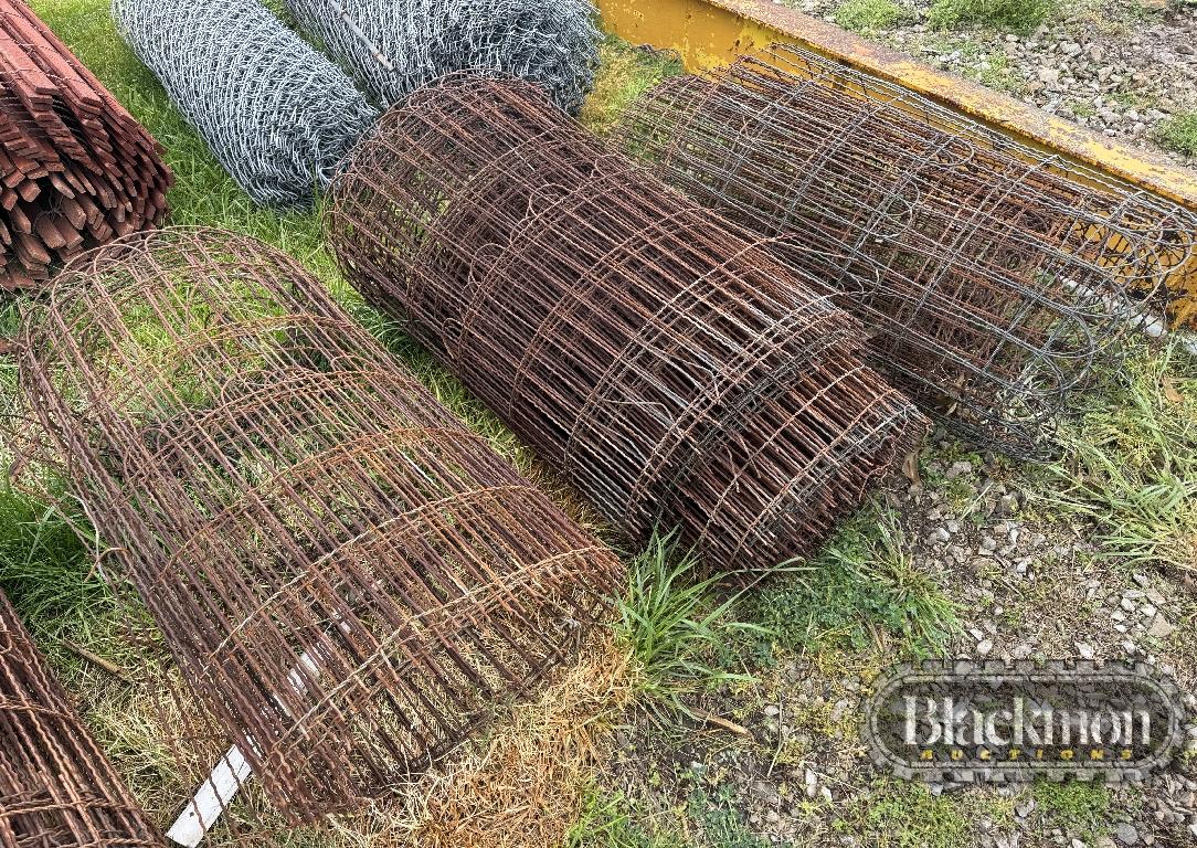 ALL ROLLS OF WIRE, HARDWARE CLOTH & DRIFT FENCE