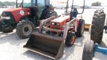 2003 KIOTI LB1914 COMPACT UTILITY TRACTOR, 653 HRS,  ROPS, 2WD, 19HP DIESEL