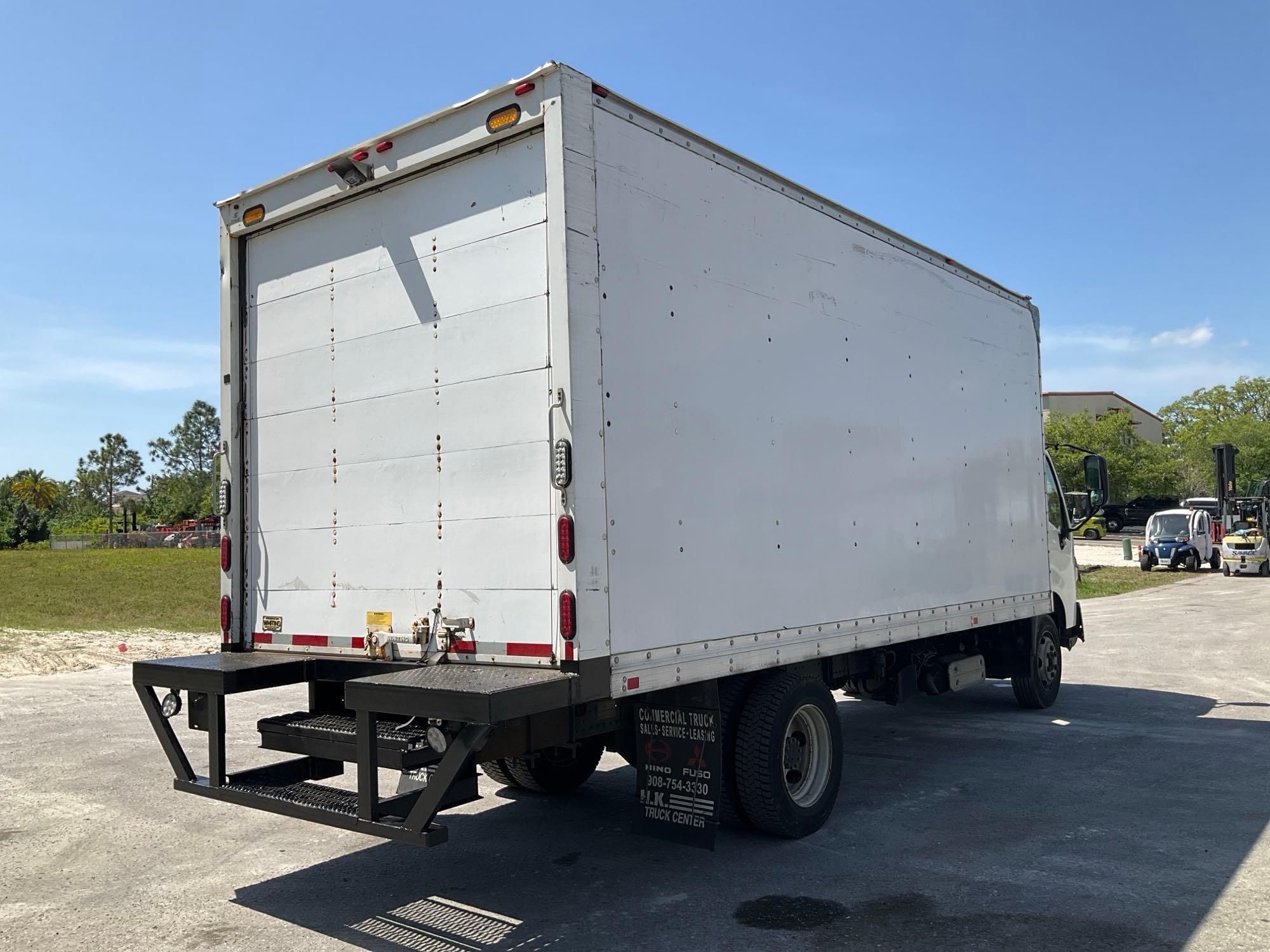 2017 HINO 740 BOX TRUCK , DIESEL , APPROX GVWR 17,950 LBS, BOX BODY APPROX 18FT, ETRACKS, BACK UP...