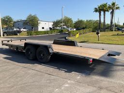 UNUSED 2024...CARRY-ON TILT TRAILER TYPE TRA/REM 7X22HDEQTILT14K, APPROX GVWR 14000LBS, APPROX 22...