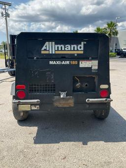 2018/2019 ALLMAND MAXI-POWER MA185-6E1 COMPRESSOR, DIESEL, TRAILER MOUNTED, NORMAL OPERATING