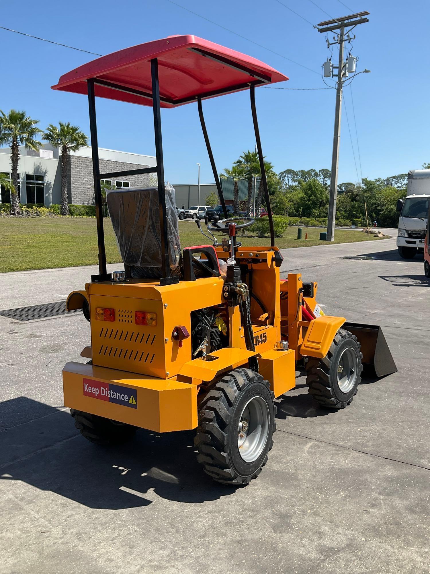 2024 WHEEL LOADER MODEL TR45, GAS POWERED