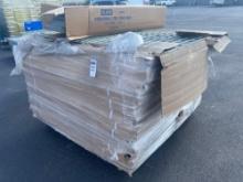 PALLET OF UNUSED ULINE H-3235 WIRE DECKING, APPROX 24 BOXES...