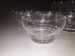 Ten King Cole Cut Crystal Serving Bowls