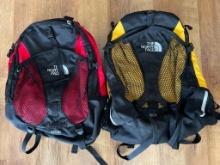 Group of 2 The North Face Backpacks