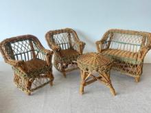 Wicker Doll House Furniture