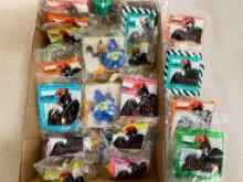 Group of Vintage McDonald's Happy Meal Toys - Batman