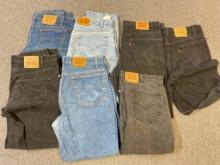 Lot of Men's Levis Jeans