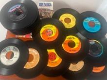 Group of Vintage 45 Records