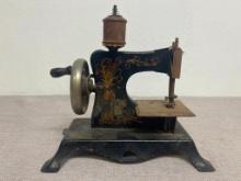 Antique Metal Miniature Sewing Machine