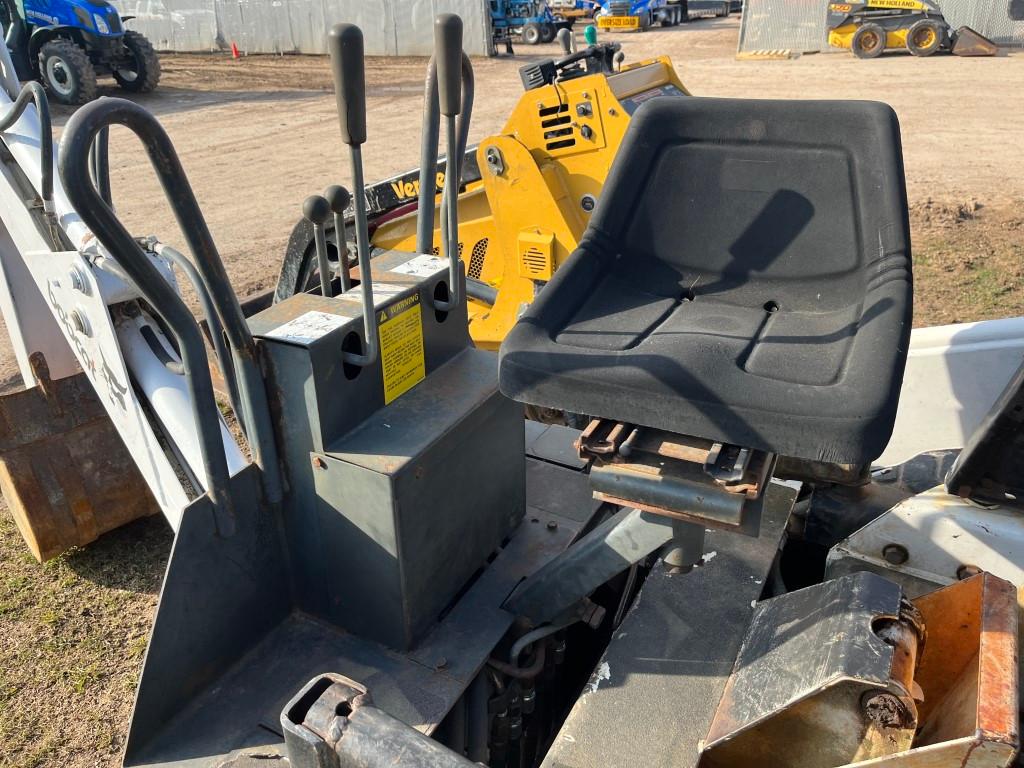 Bobcat 743 Skid Steer with Backhoe