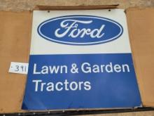 Ford Lawn and Garden Tractors Sign