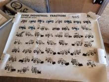 Ford Industrial Tractors Print