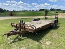 PJ 20 Foot Bumper Hitch Trailer