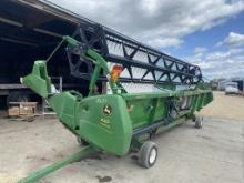 John Deere 625F Grain Platform