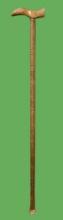 Vintage Wooden Cane—35.5” Tall