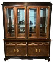 Asian-Style China Cabinet by Broyhill Premier