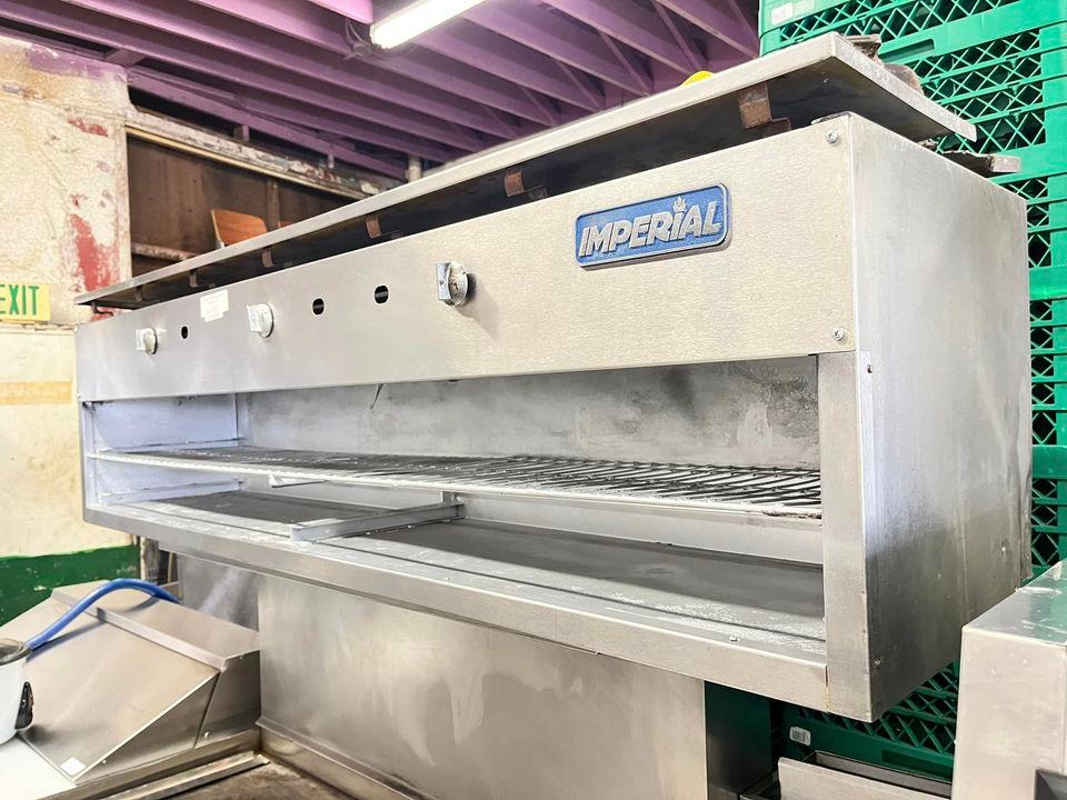 Imperial 72” Gas Cheese Melter