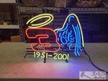 Dale Earnhardt Neon Sign