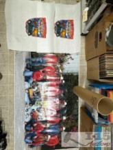 (2) GoldStrom?s 10th Annual Classic Car Show Banner & Banner with Signatures From Star Rodeo Team
