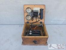 Vintage Wooden Telephone