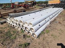 Group of PVC Irrigation Pipes...