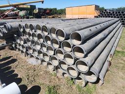 Group of Aluminum Irrigation Pipes...