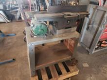 Rockwell Deluxe 4" Jointer, Roller Cart, Air Compressor