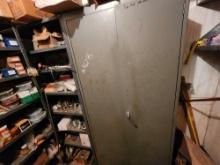 Steel Storage Cabinet W/ Contents