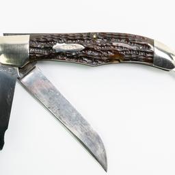 Case Model 6465 4-Blade Hunter Pocketknife