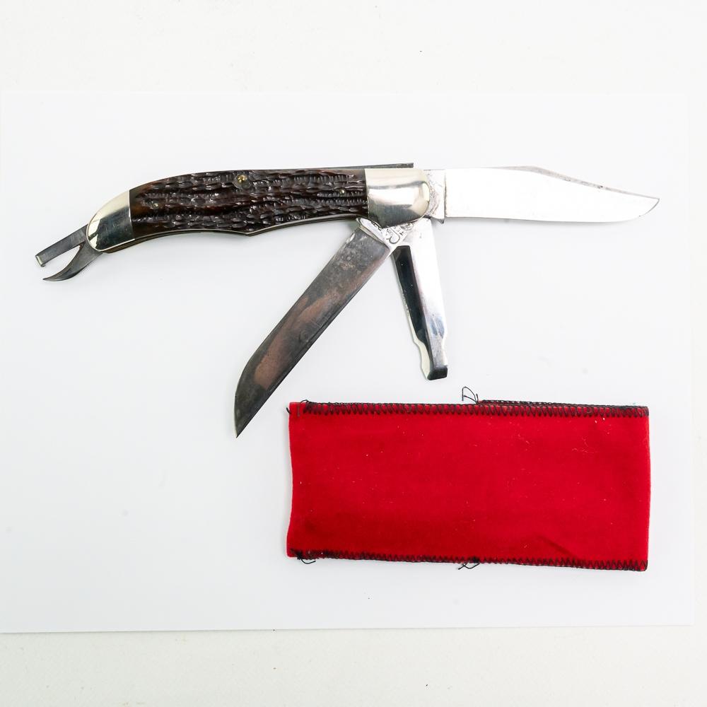 Case Model 6465 4-Blade Hunter Pocketknife