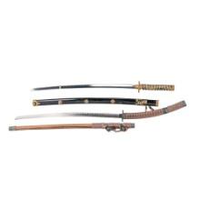 2 Replica Samurai Swords