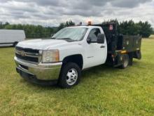 2011 Chevrolet 3500HD Flatbed Truck